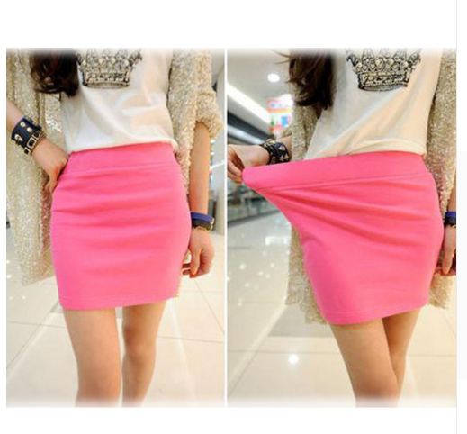 High-Waist Hip Pencil Skirt