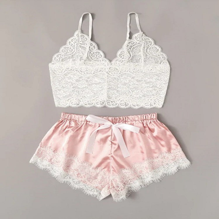 Lace Shorts & Top Lingerie