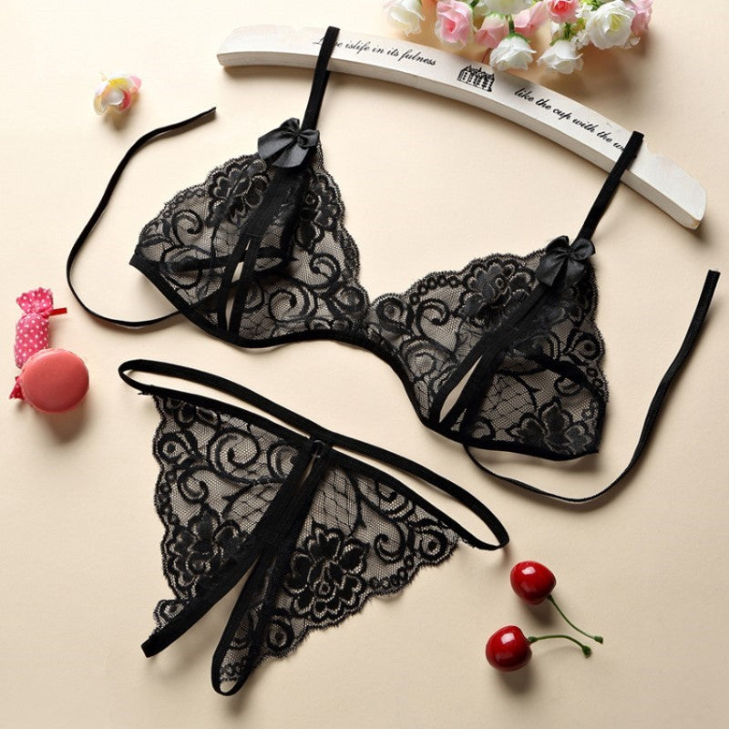 Lace Tulle Lingerie Set