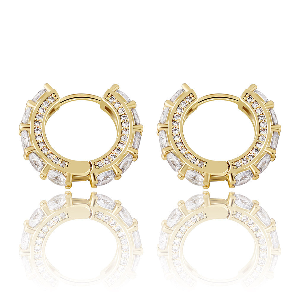 New Huggie hoop earrings