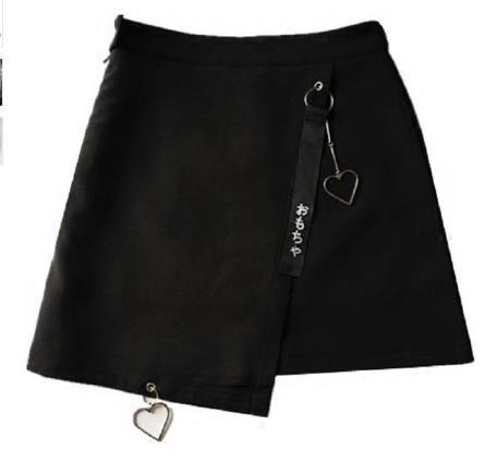 Ribbon High-Waist Mini Skirt