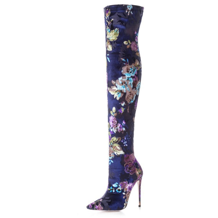 Over-The-Knee Stiletto Boots