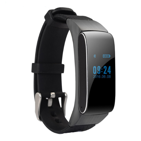 DF22 Smart Multi-Function Bluetooth Headset Call Touch Screen Health Monitoring Bracelet