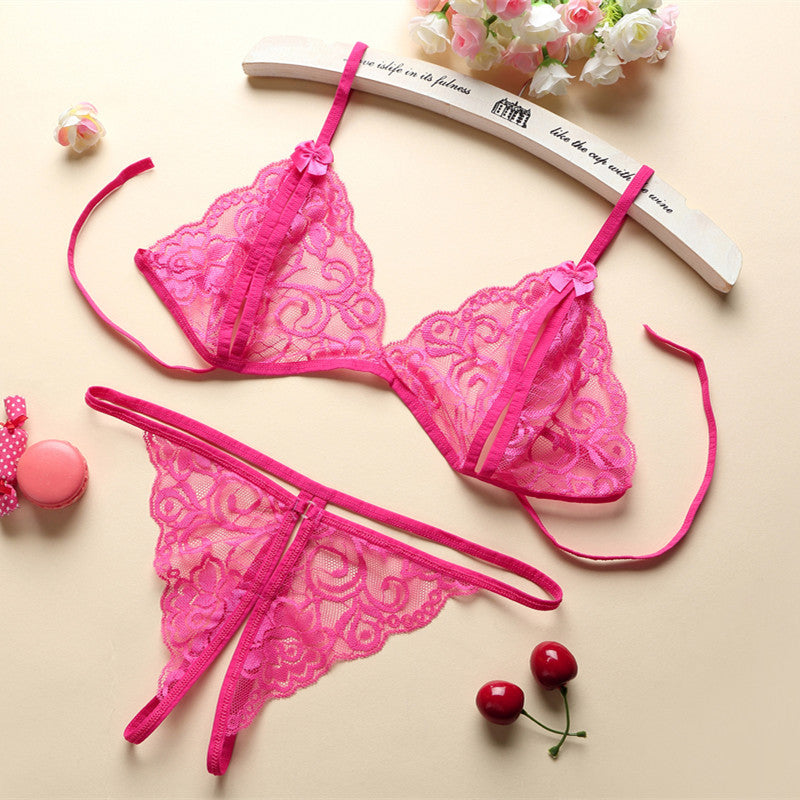 Lace Tulle Lingerie Set