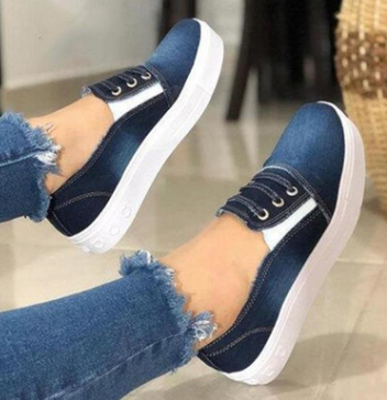 Super-Beautiful & Trendy Denim Canvas Shoes