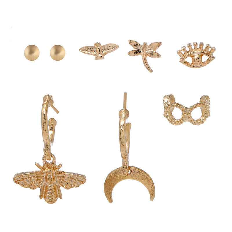 Insect Hoop Earrings