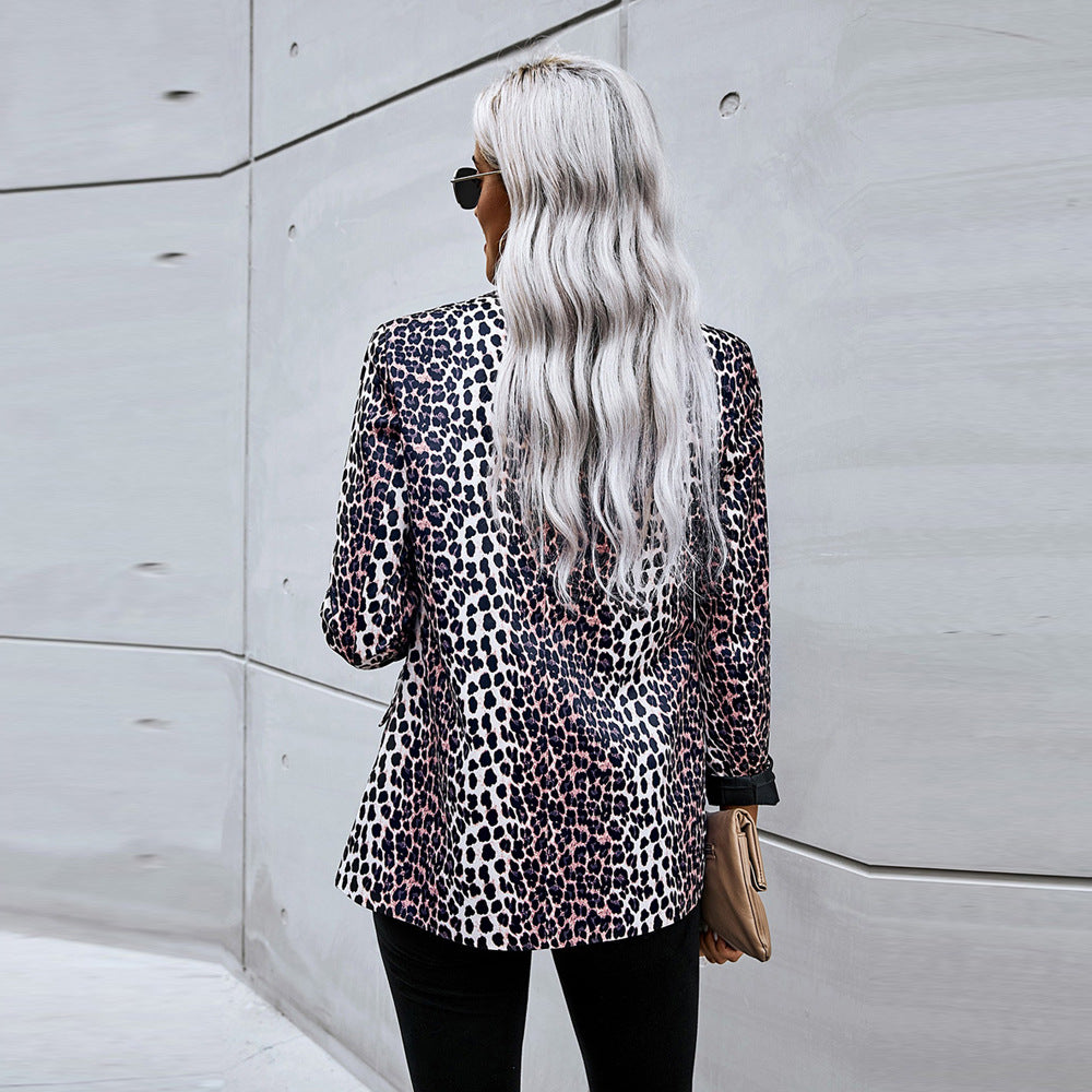 Leopard Print Small Jacket