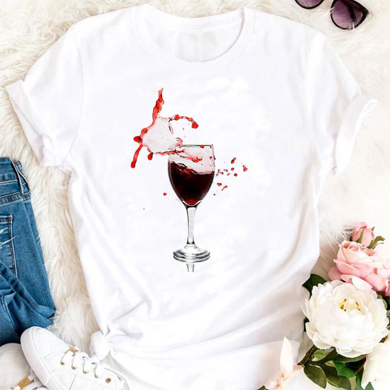 Wine Lady Short-Sleeve T-Shirt