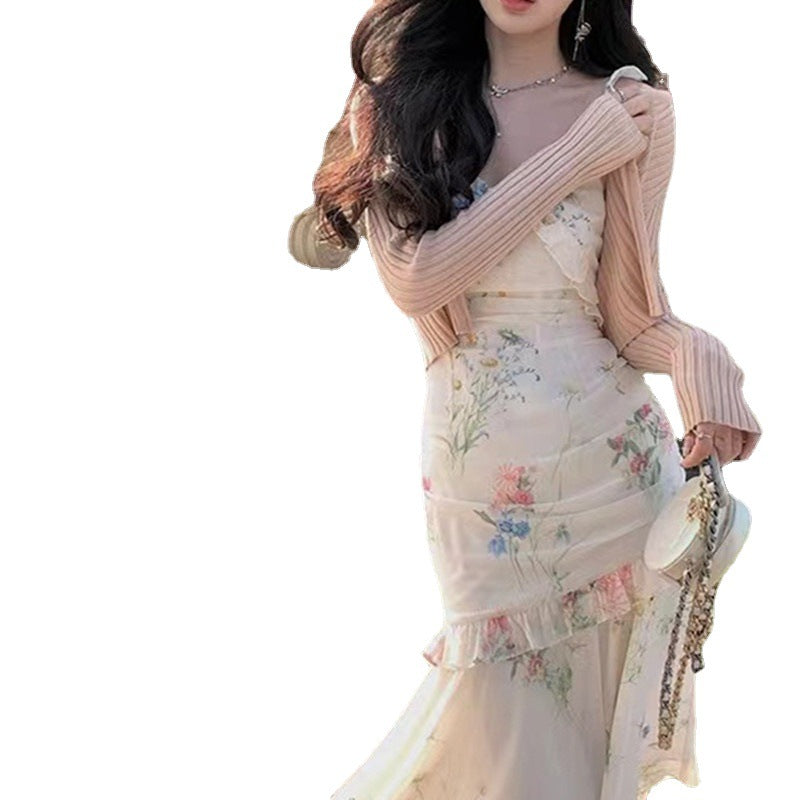 Sleeveless Slimming Long Dress