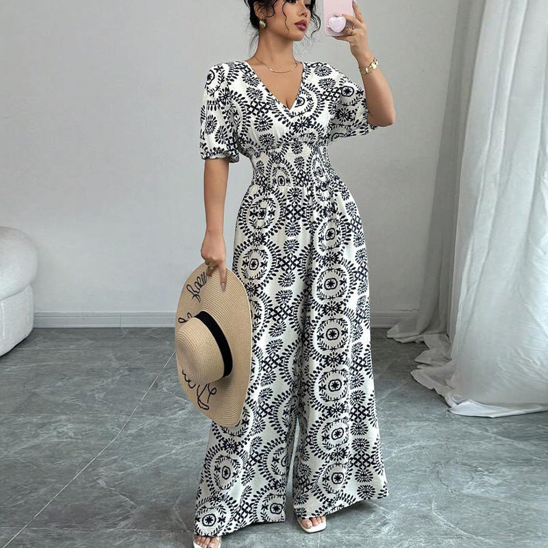 Bohemie Vacation-Style Jumpsuit