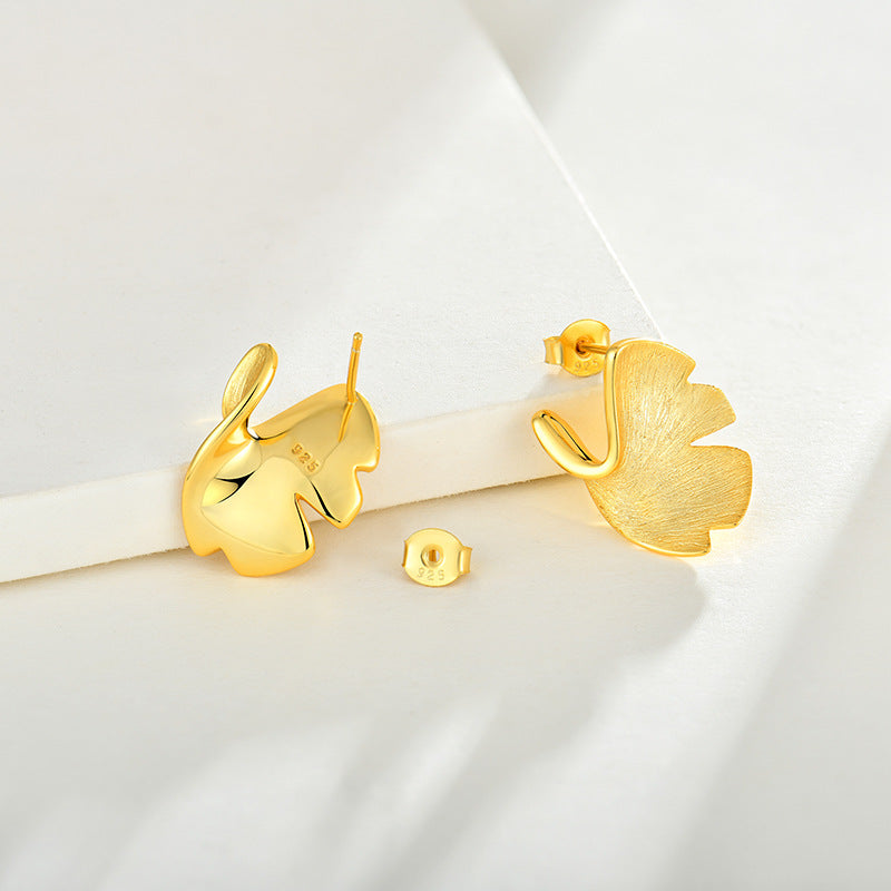 Plated 14k Female Earrings - 925 Sterling Silver Stud Earrings