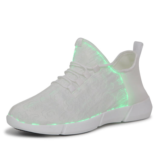 Luminous Pretty Loafers Light Leisure Shoes