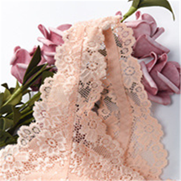 Lace Front-Zipper Bra