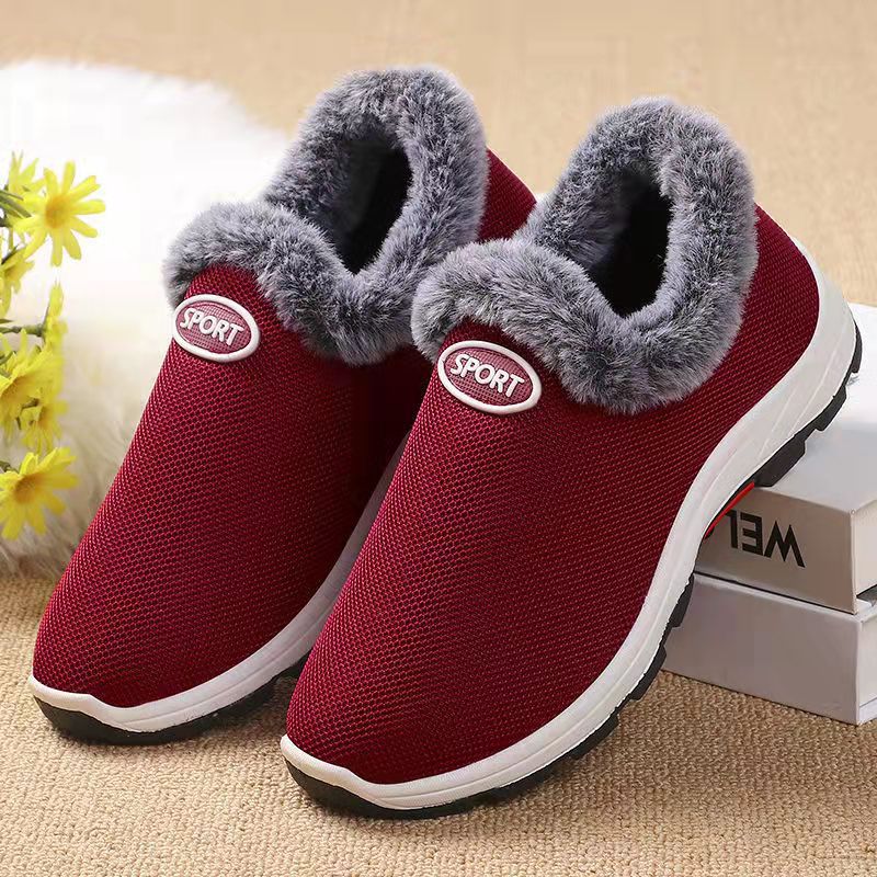 Women's Wear-Resistant Soft-Soled Winter Cotton Shoes