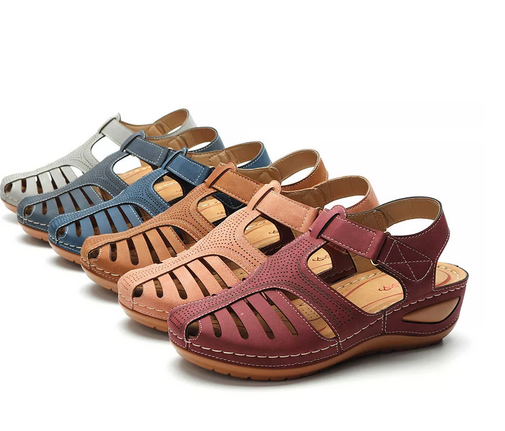 Lightweight Hollow-Out Soft-Sole Sandals