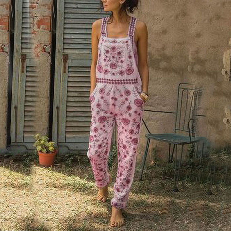 Women's Printed Jumpsuit