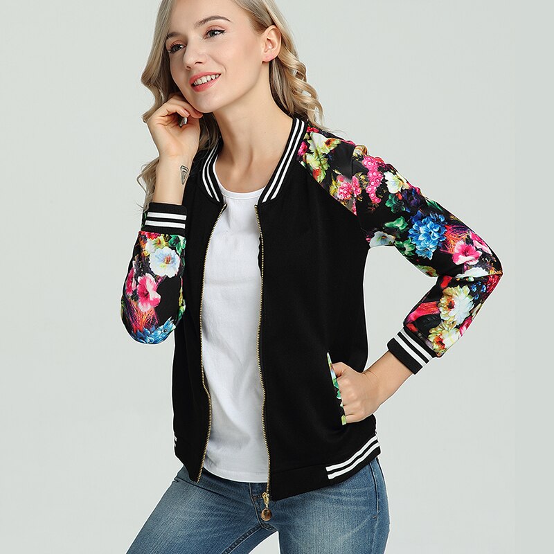 Women's Short Baseball Jacket