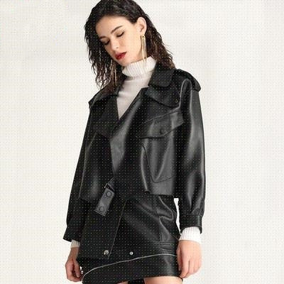 Small Retro Leather Jacket