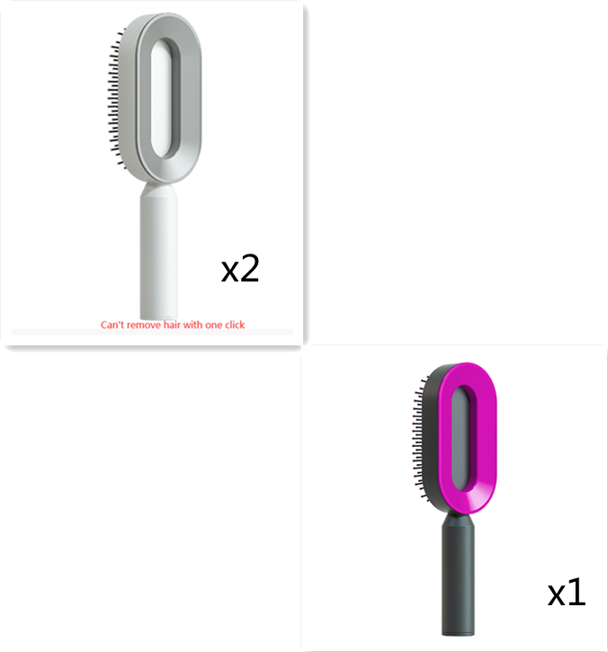 Self-Cleaning Hair Brush