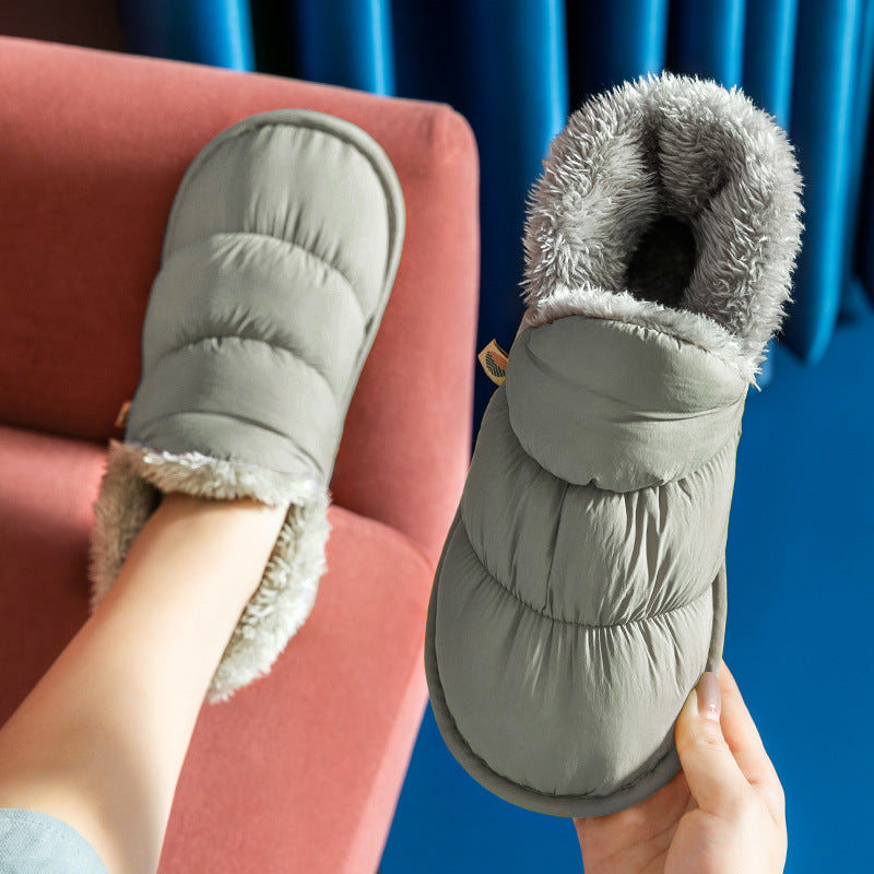 Thick Non-Slip Warm Cotton Slippers For Women