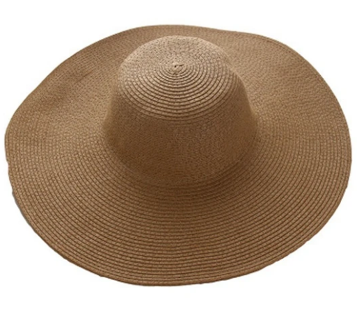 Weiyi Sun Hat Lady Beach