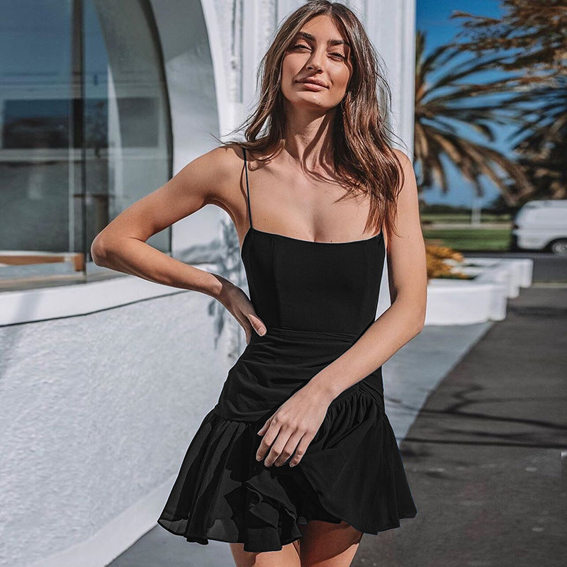 Sexy tube top beach skirt