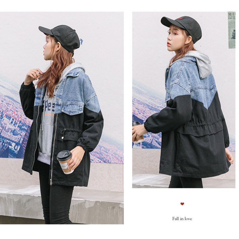 Denim Patchwork Jacket