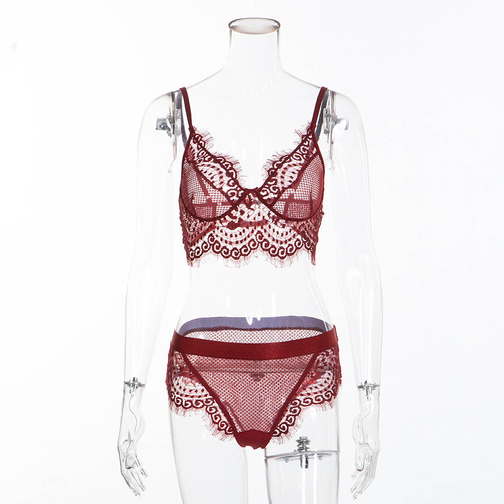 Hot Girl Lace Lingerie Set