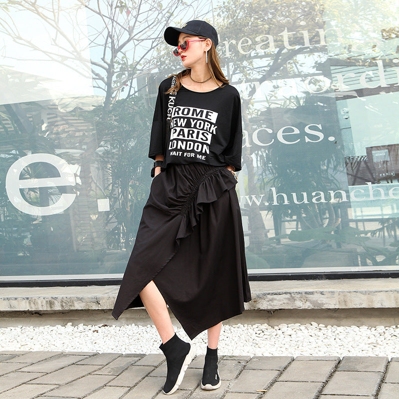 Personality Tide Irregular Skirt