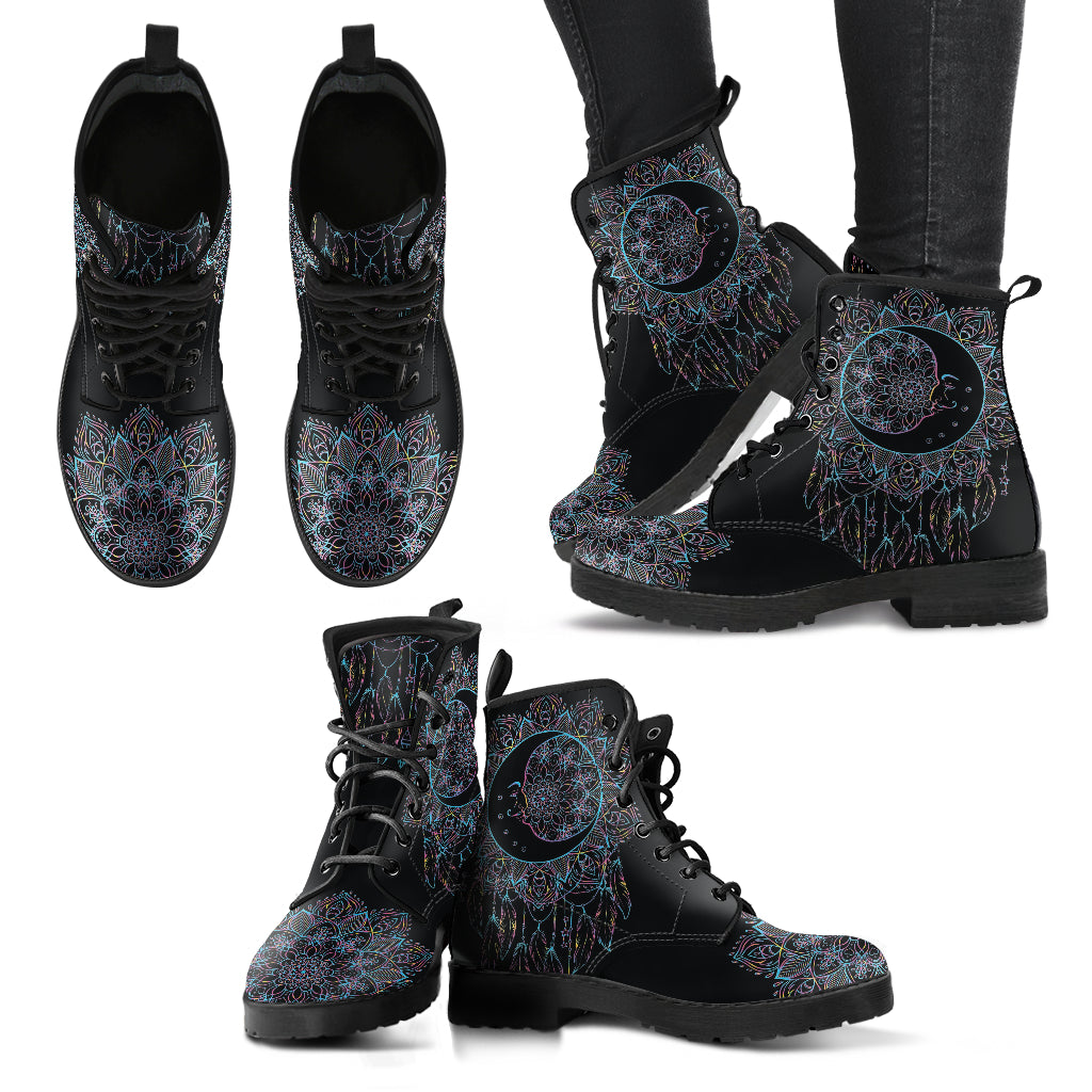 Printed Totem Boots For Women