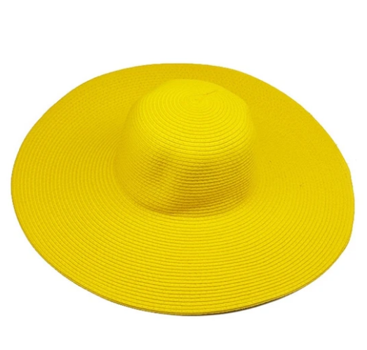 Weiyi Sun Hat Lady Beach