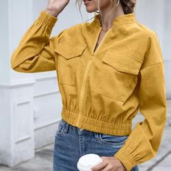 Cross Border Zipper Jacket