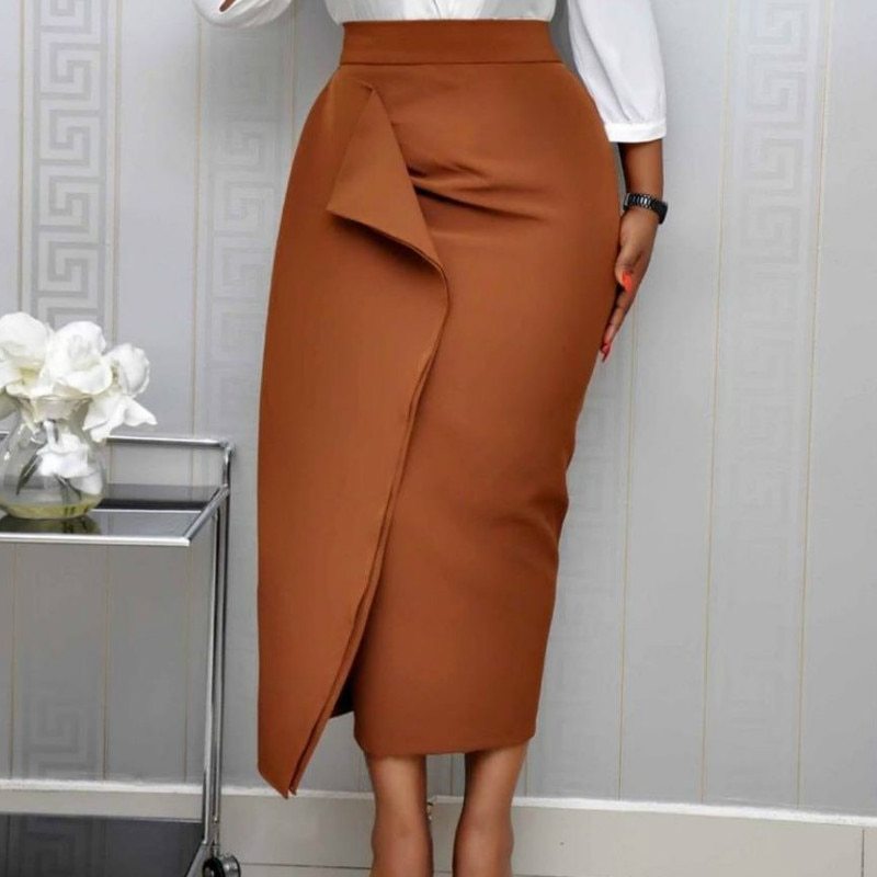 One-Step Midi Versatile Skirt