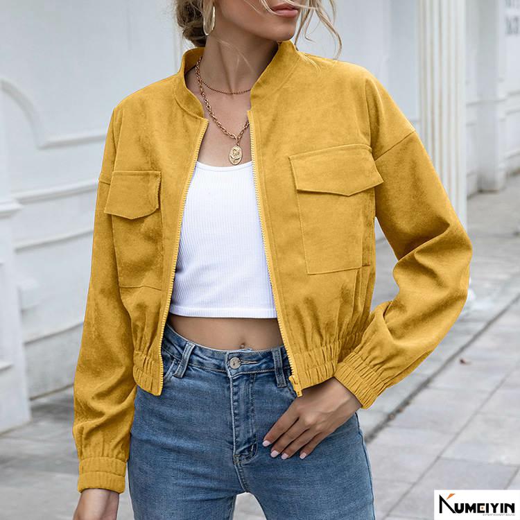 Cross Border Zipper Jacket