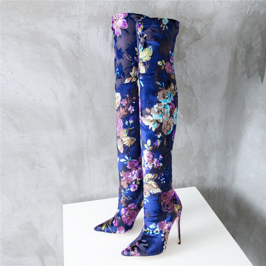 Over-The-Knee Stiletto Boots