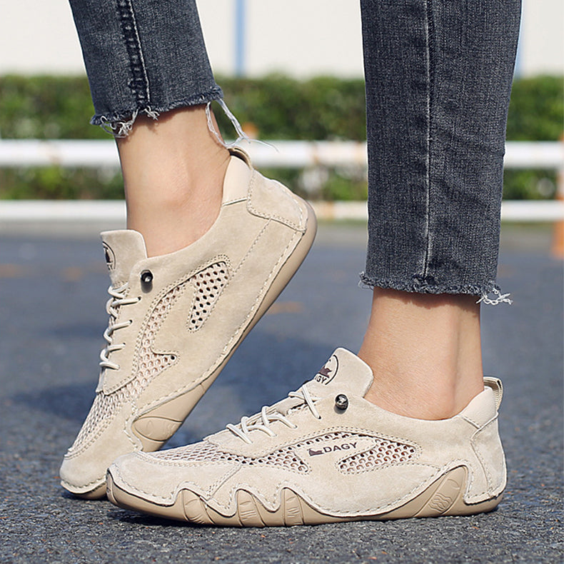 Mesh Flat Sneakers