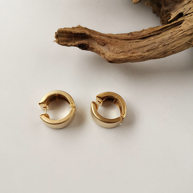 Small Gold Hoop Earrings