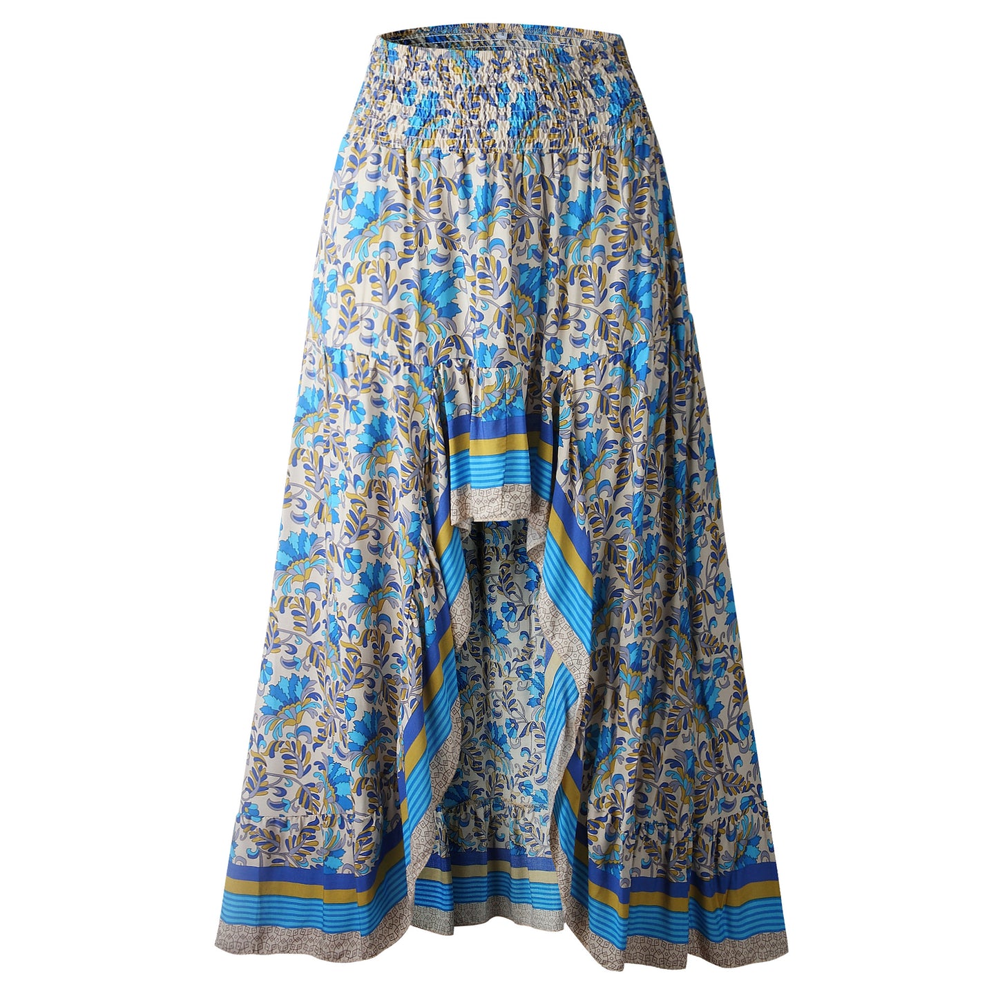 High-Waist All-Match Long Skirt