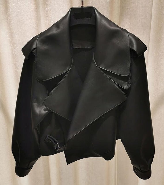 Small Retro Leather Jacket