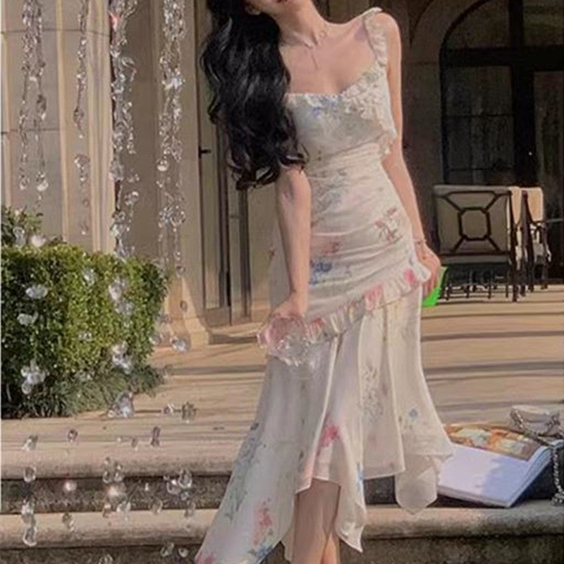 Sleeveless Slimming Long Dress
