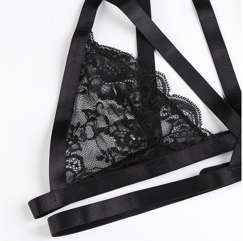 Lace Perspective Bandage Lingerie