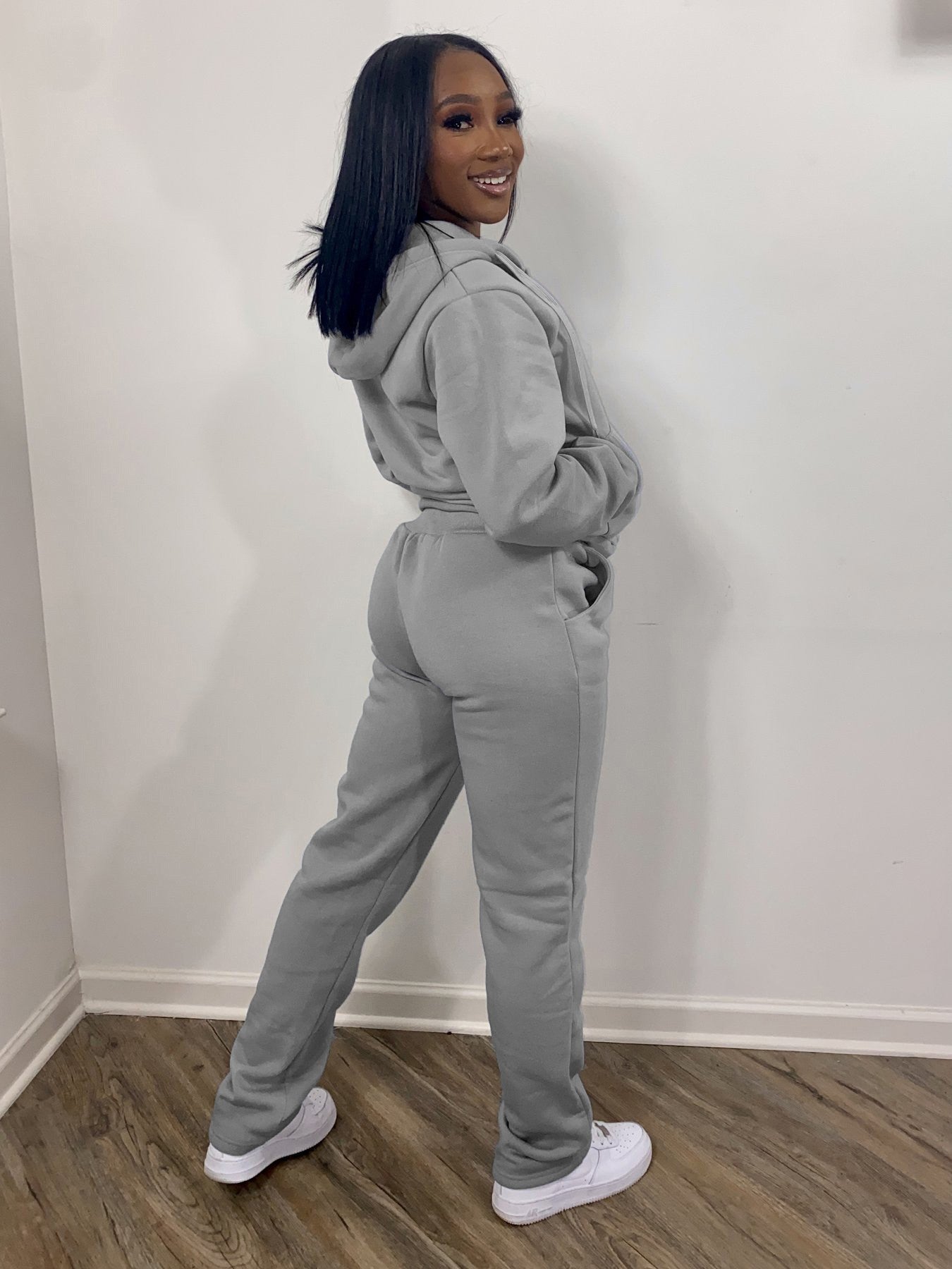 Two-Piece Women's  Sweatsuit Outfit