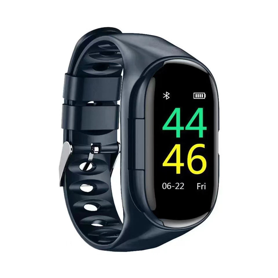 M1 Smart Bracelet Wireless Headset Heart Rate Bluetooth Calling Bracelet Two In One Music Bracelet Health Bracelet