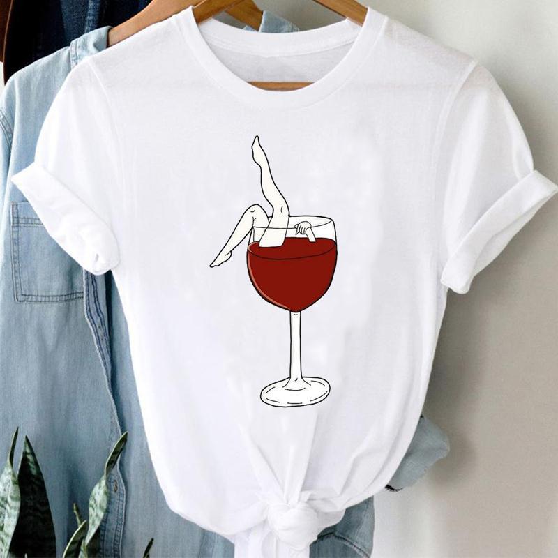 Wine Lady Short-Sleeve T-Shirt