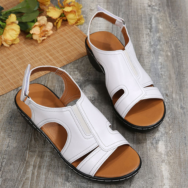 Velcro Ankle Strap Sandals