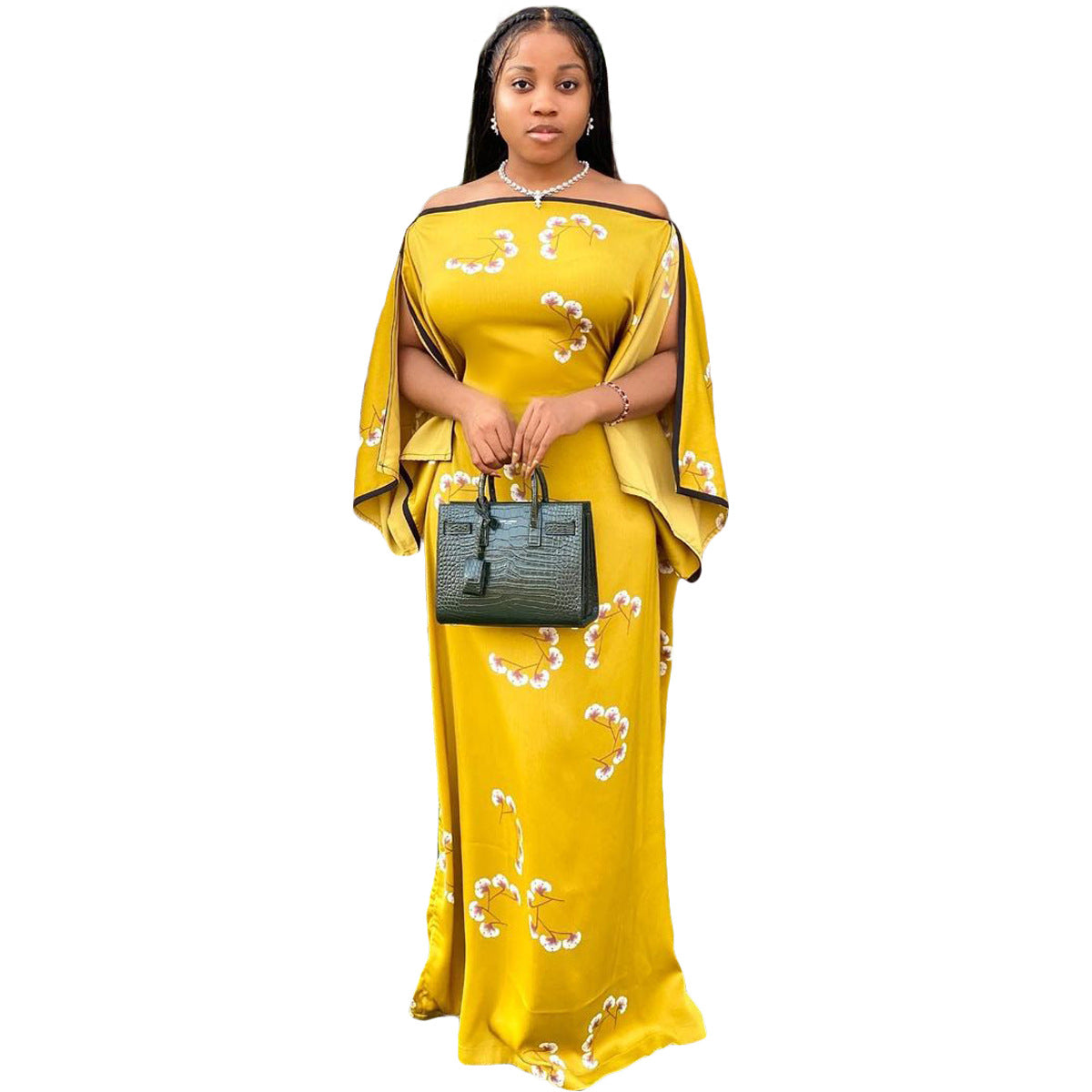 Women's Basic Autumn Long Sleeve Split Dress