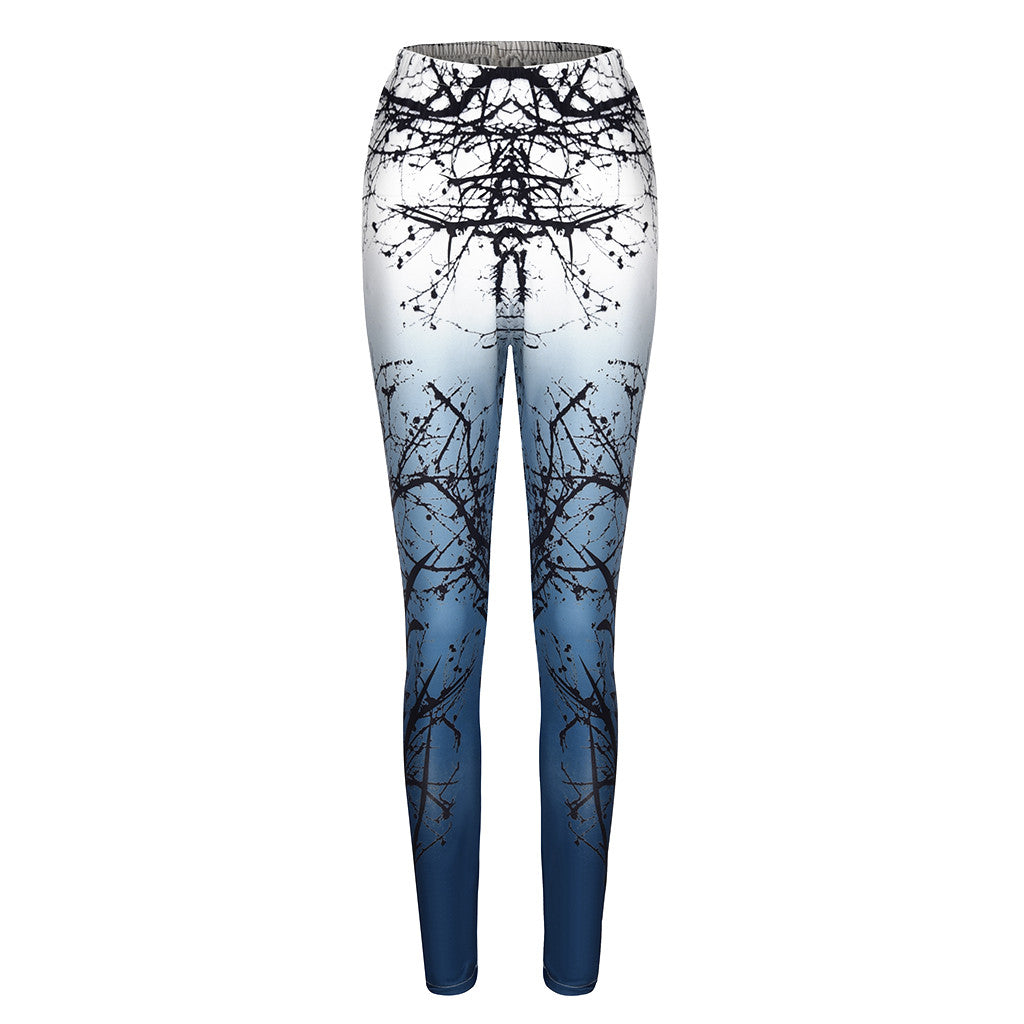 Knitted Printed Trousers