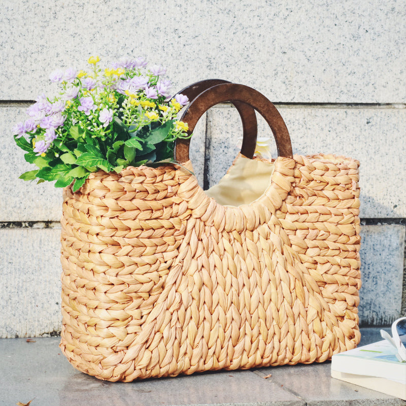 Beach Rattan Bag For Women