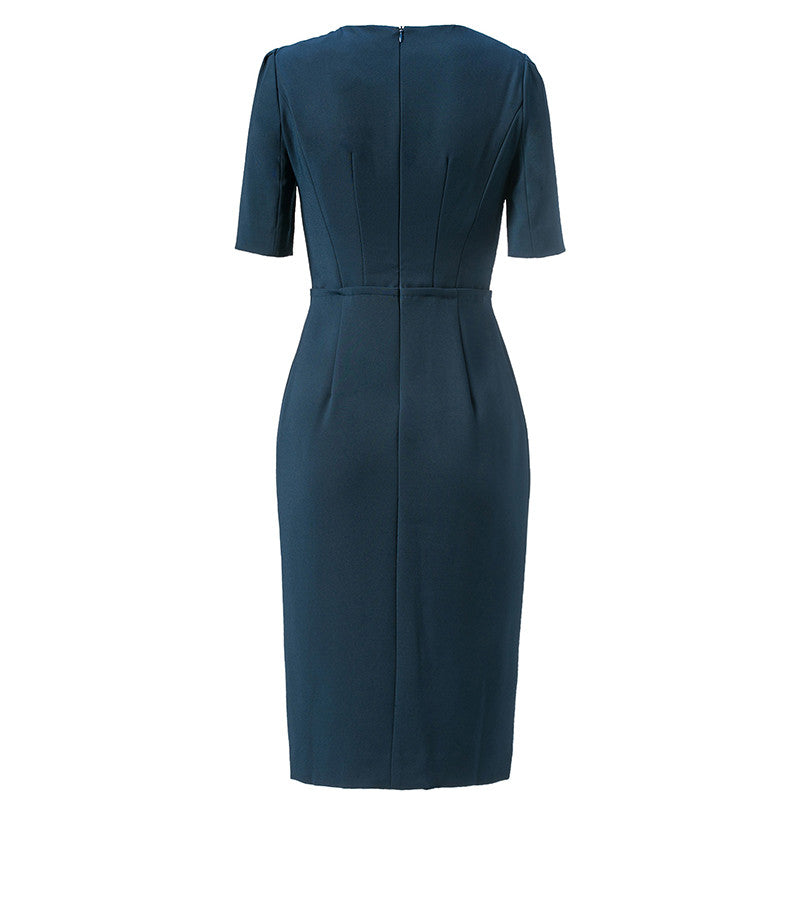 Formal  Mid-Sleeve Dress