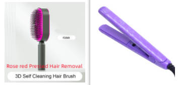 Self-Cleaning Hair Brush